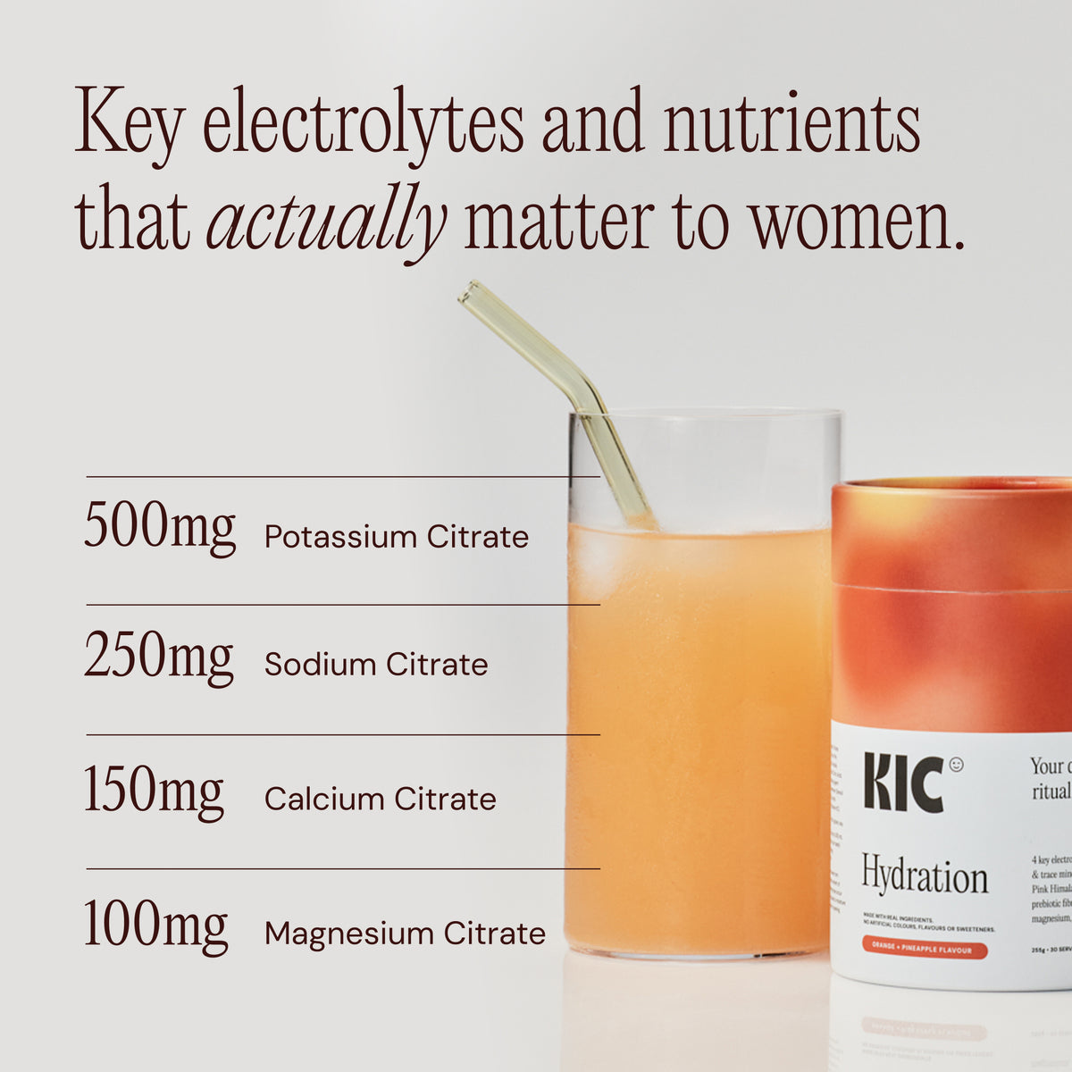 KICHydration: Everyday Orange + Pineapple